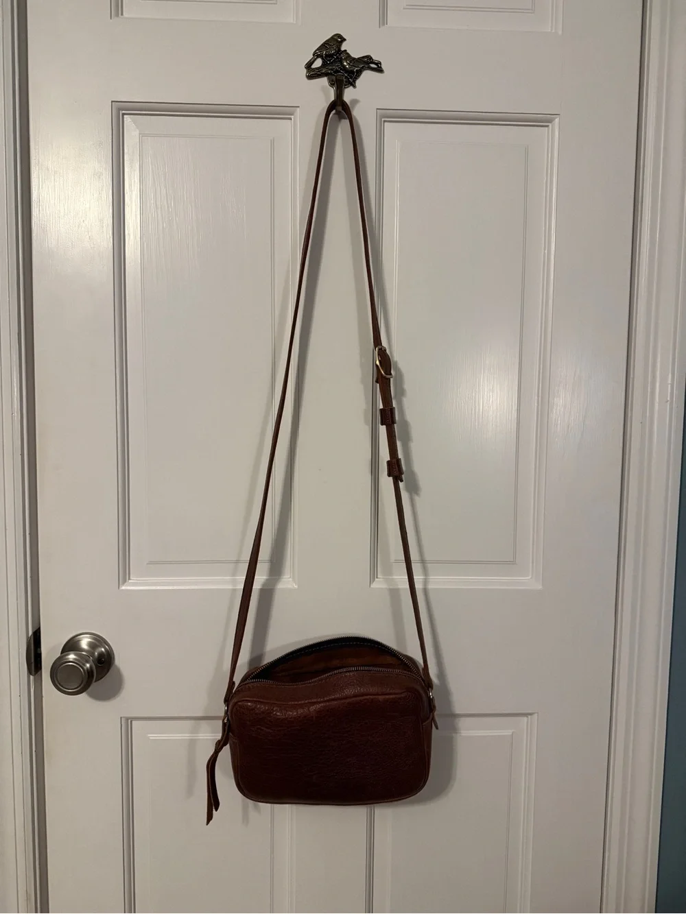 Portland Leather Goods Camera Purse Large Nutmeg